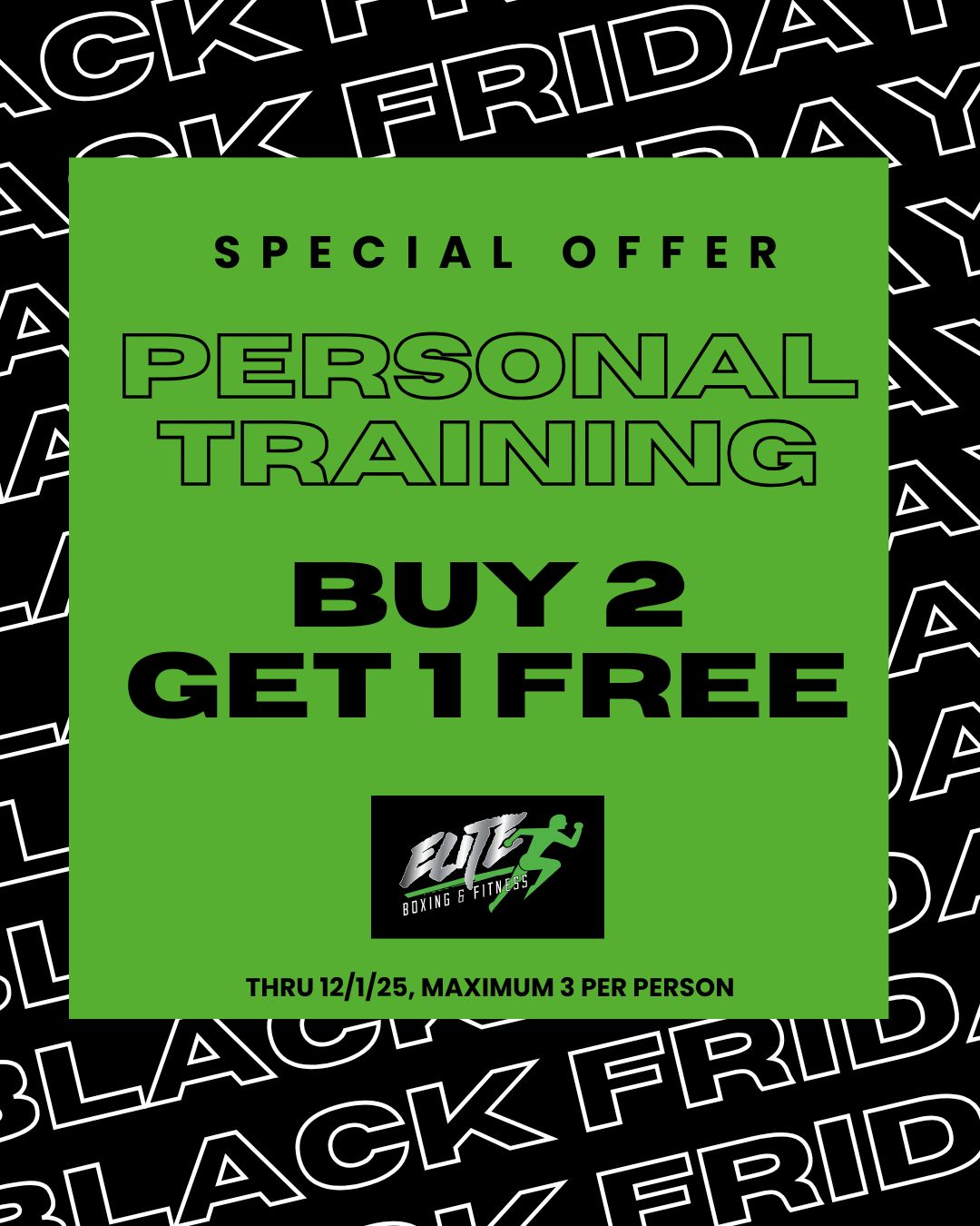 Black Friday Special Offer